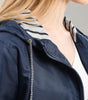 Veste de Pluie Longue Élégante pour Femmes
