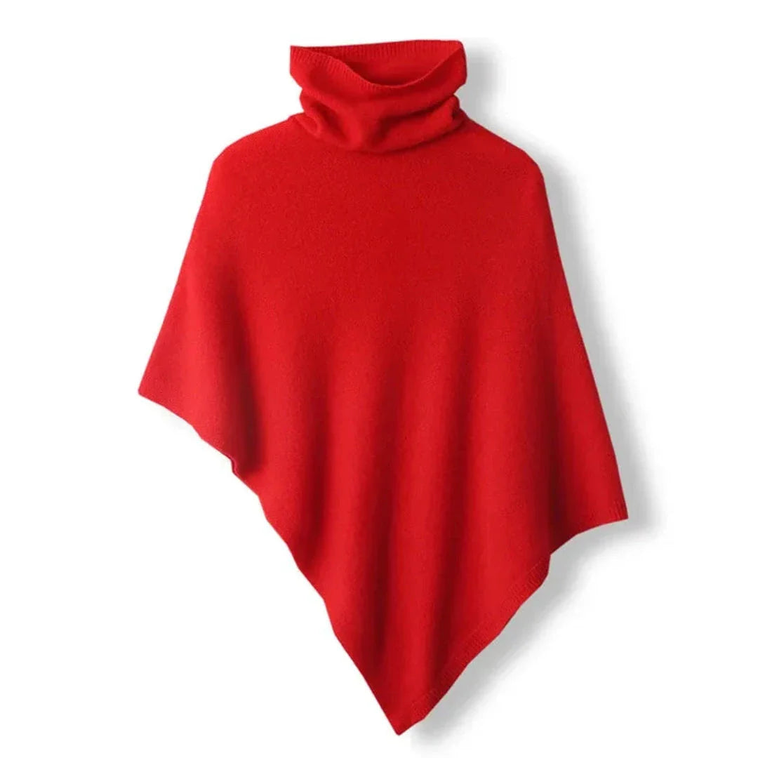 Poncho Laine Fine pour Femmes