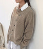 Cardigan Boutonné en Maille pour Femmes