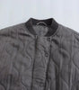 Veste Bomber Grise Oversize pour Femmes