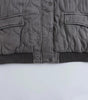 Veste Bomber Grise Oversize pour Femmes