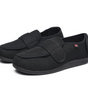 Chausson Femme Confort pour Pieds Larges à Scratch en Maille