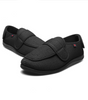 Chausson Femme Confort pour Pieds Larges à Scratch en Maille