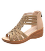 Sandales à Talon Wedge Élégantes pour Femmes