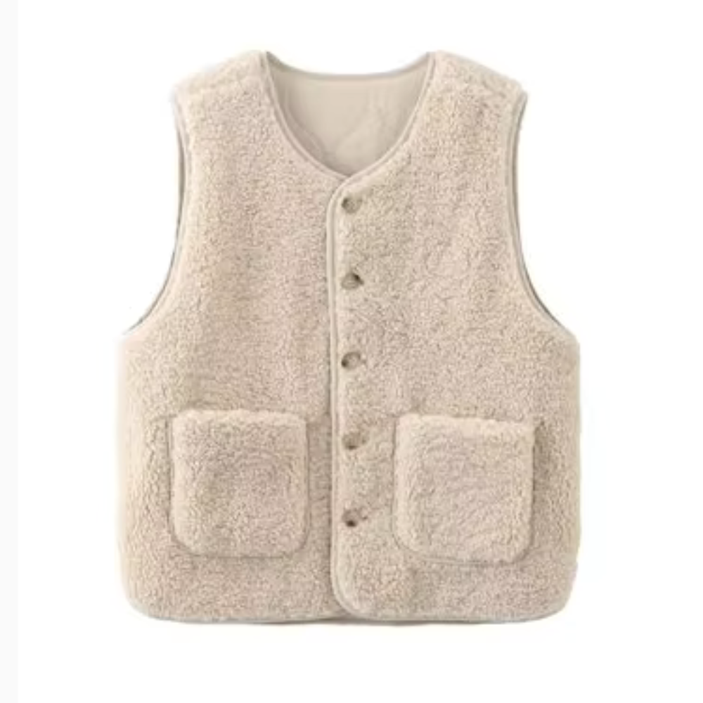 Gilet Rembourré de Coton pour Femmes