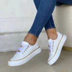 Baskets avec Détail Doré pour Femme | Idéales pour le Quotidien