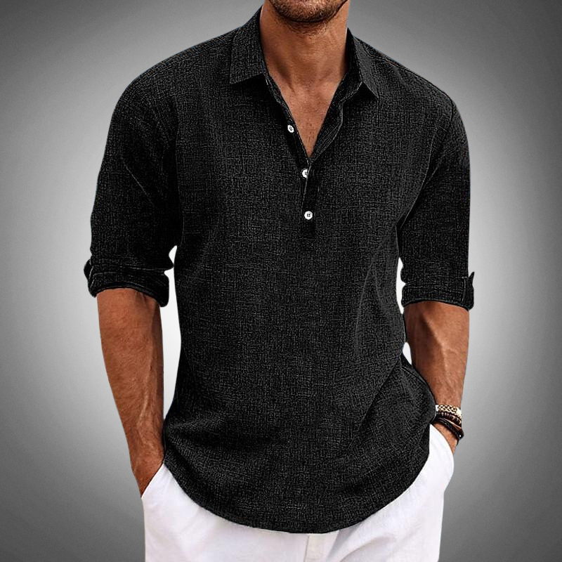 Men's Casual Linen Shirt