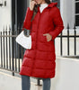 Manteau Long à Capuche pour Femmes