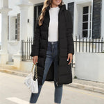 Manteau Long à Capuche pour Femmes