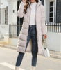 Manteau Long à Capuche pour Femmes