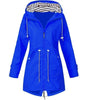 Trenchcoat Imperméable à Capuche pour Femmes
