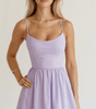 Robe Midi à Encolure Ascot et Coupe Évasée pour Femme | Idéale pour l'Été