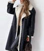 Manteau Long Shearling pour Femmes