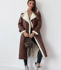 Manteau Long Shearling pour Femmes