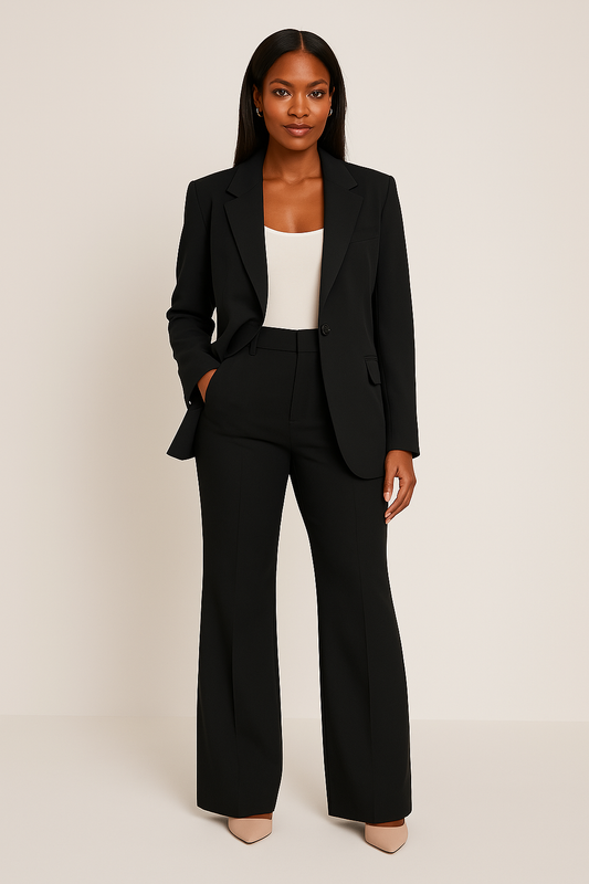Tenue de Tailleur pour Femme avec Blazer et Pantalon