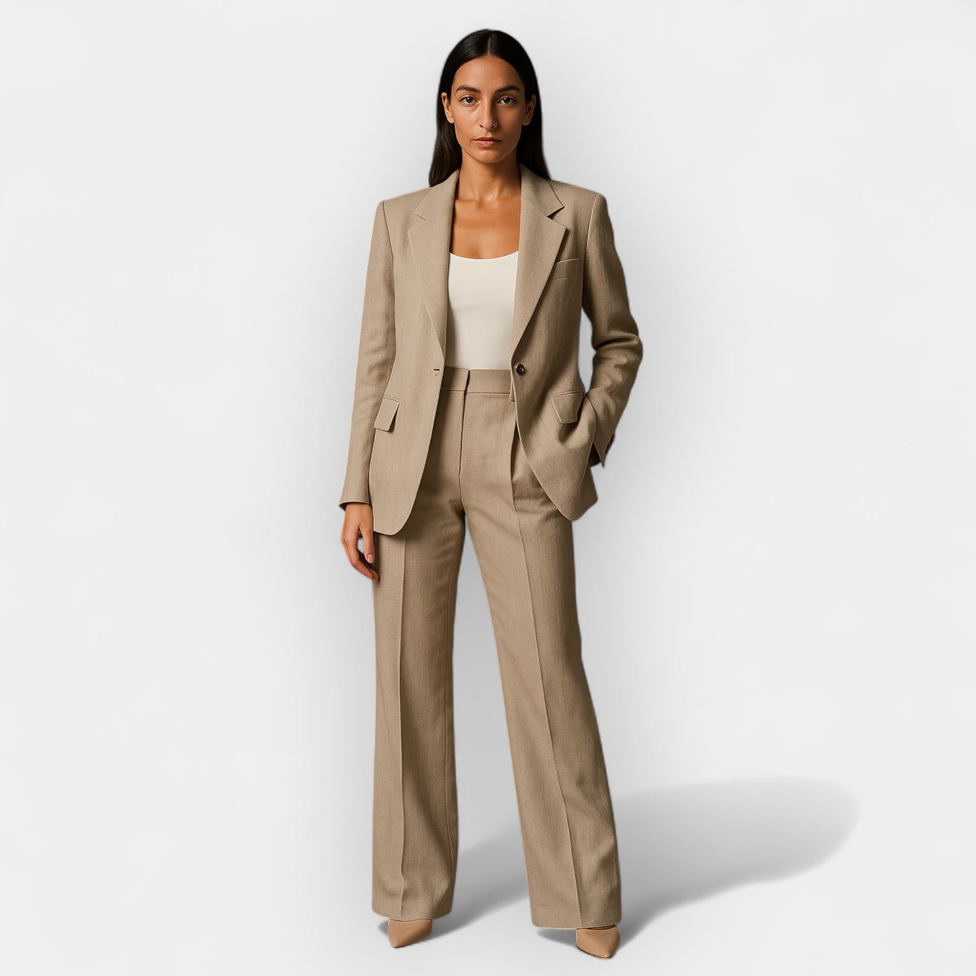 Elegant Suit Pants Set for Women