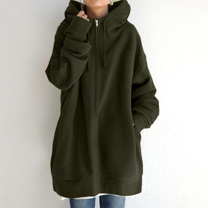 Pull-over d’Hiver Ample et Confortable pour Femmes