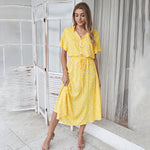 Robe A-Ligne Imprimé Animal pour Femmes