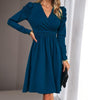 Robe A-Ligne Décolleté en V pour Femmes