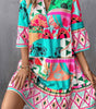 Robe Mini Abstraite pour Femmes