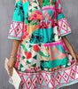 Robe Mini Abstraite pour Femmes