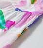 Robe Midi Imprimé Abstrait pour Femmes