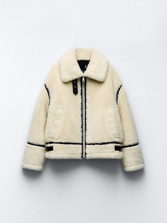Veste Teddy Élégante pour Femmes