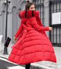 Manteau d'Hiver Long et Élégant pour Femmes