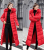 Manteau d'Hiver Long et Élégant pour Femmes