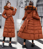 Manteau d'Hiver Long et Élégant pour Femmes