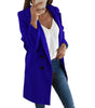 Manteau Long Type Blazer Élégant pour Femmes