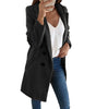 Manteau Long Type Blazer Élégant pour Femmes
