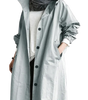 Imperméable à Capuche Oversize pour Femmes