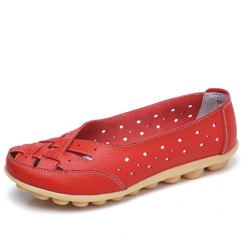 Ballerines En Cuir Microfibre Confortables Pour Femme | Idéales pour le Quotidien