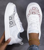 Baskets en Dentelle Florale et Lacets pour Femme - Emilia Lane