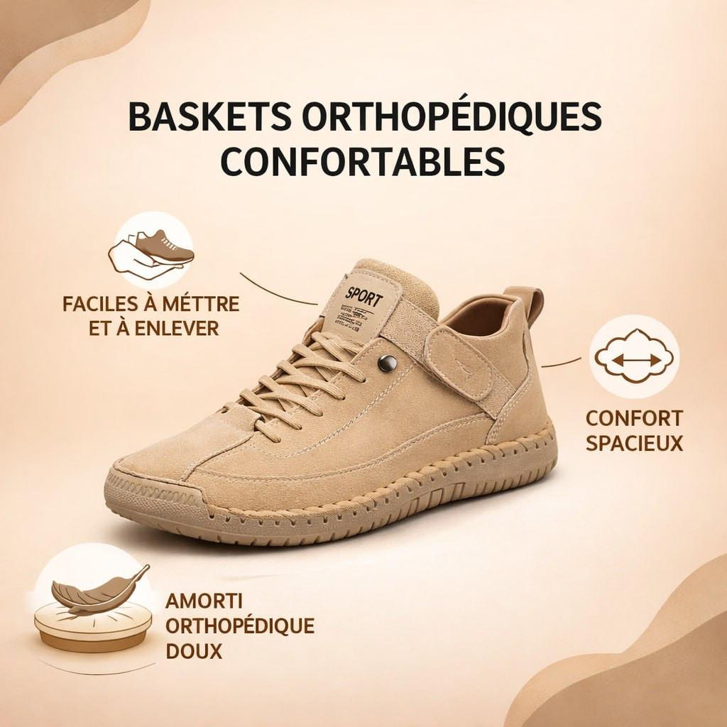 Baskets Orthopédiques pour Femme | Idéales pour le Quotidien
