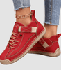 Basket Confort en Toile pour Femme