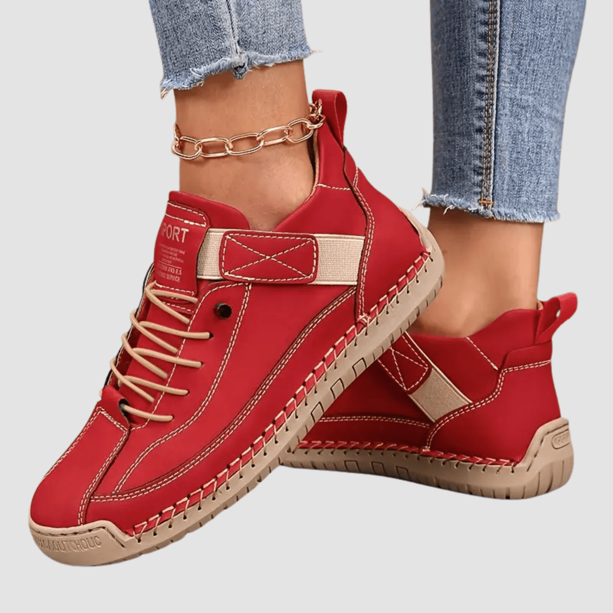 Basket Confort en Toile pour Femme