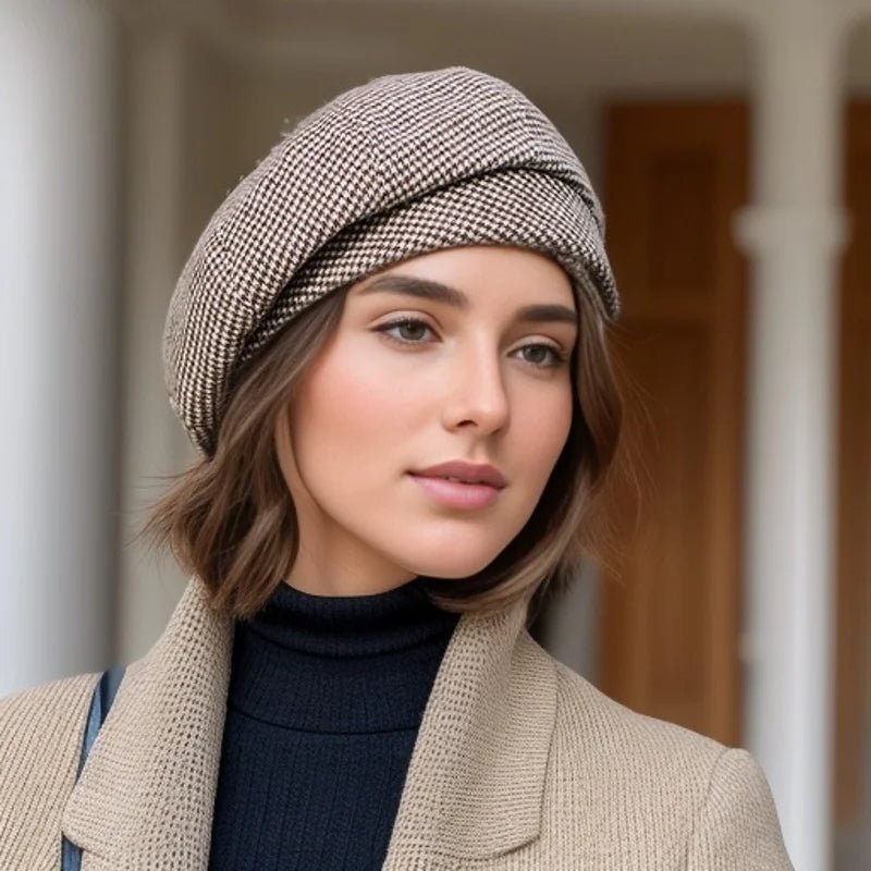 Beret en Laine de Qualité pour Femme - Emilia Lane