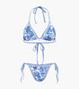 Bikini Halter Imprimé pour Femmes - Emilia Lane