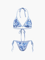 Bikini Halter Imprimé pour Femmes - Emilia Lane