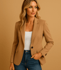 Blazer Classique Ajusté pour Femmes - Emilia Lane