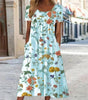 Robe Fleurie Découpe Flatteuse pour Femmes