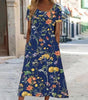 Robe Fleurie Découpe Flatteuse pour Femmes