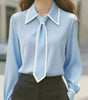 Blouse à col oversize pour Femme - Emilia Lane