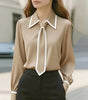 Blouse à col oversize pour Femme - Emilia Lane