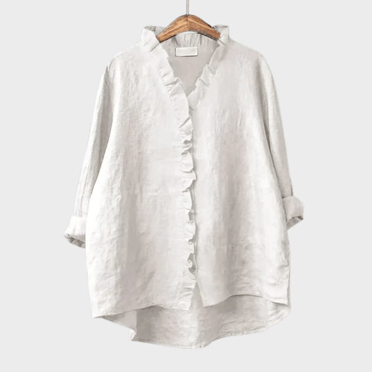 Blouse imprimée manches courtes pour femmes - Emilia Lane