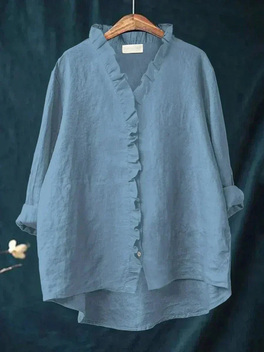 Blouse imprimée manches courtes pour femmes - Emilia Lane