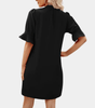 Robe Chemise Décolleté en V pour Femmes