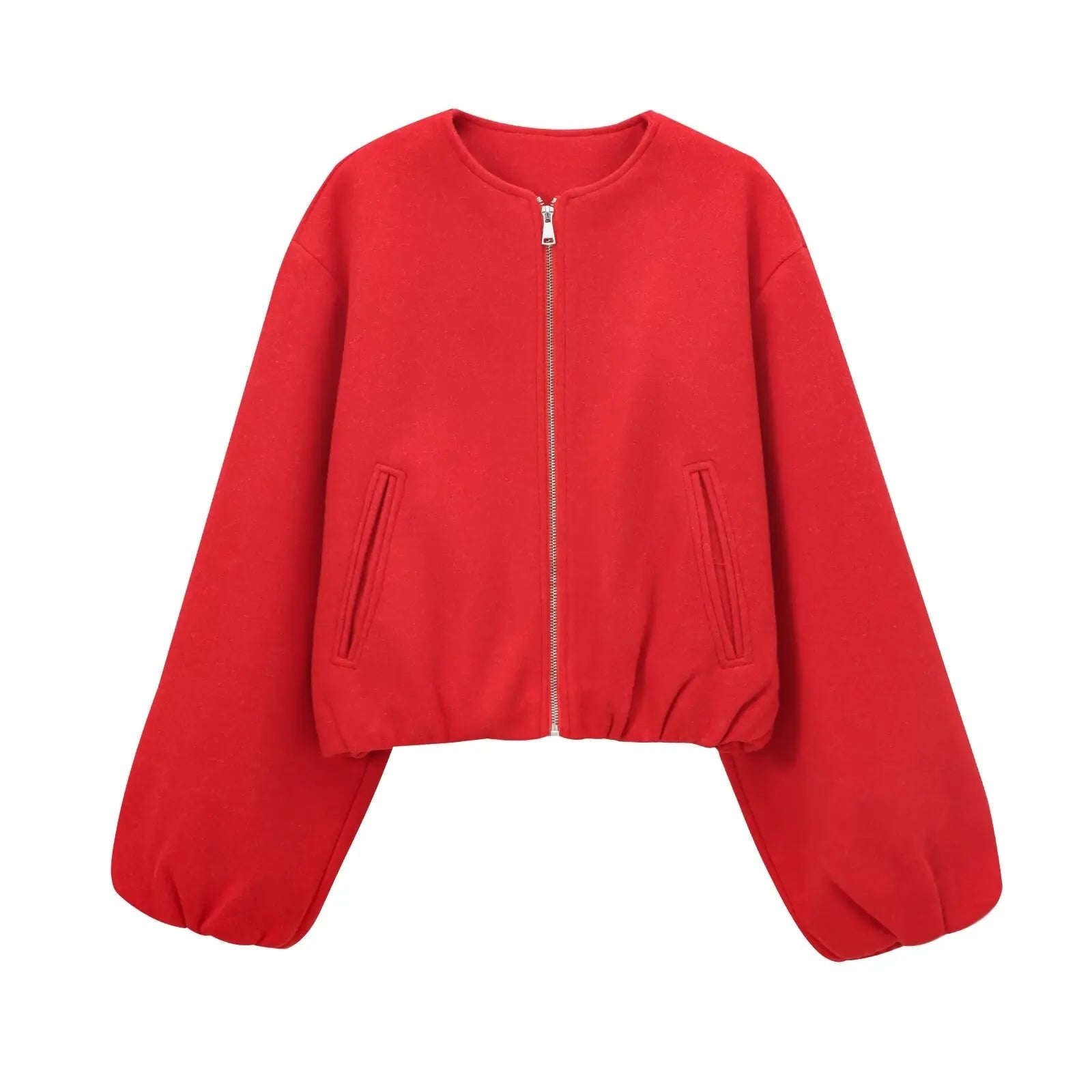 Blouson Bomber Femme Col Rond pour Femmes - Emilia Lane